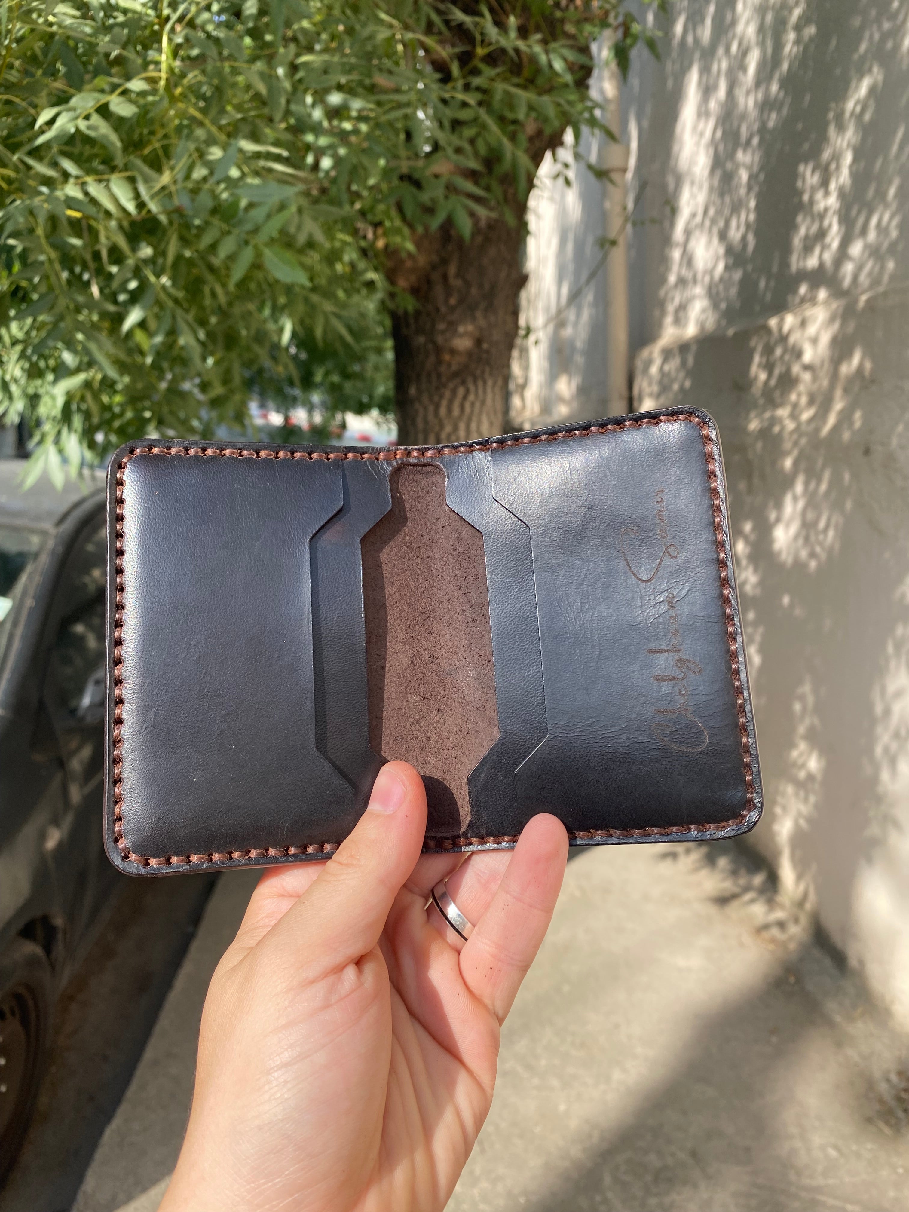 Take off card holder