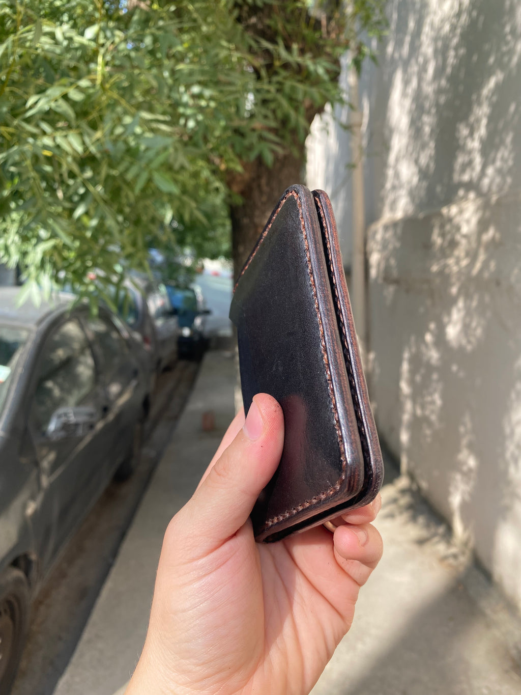Take off card holder