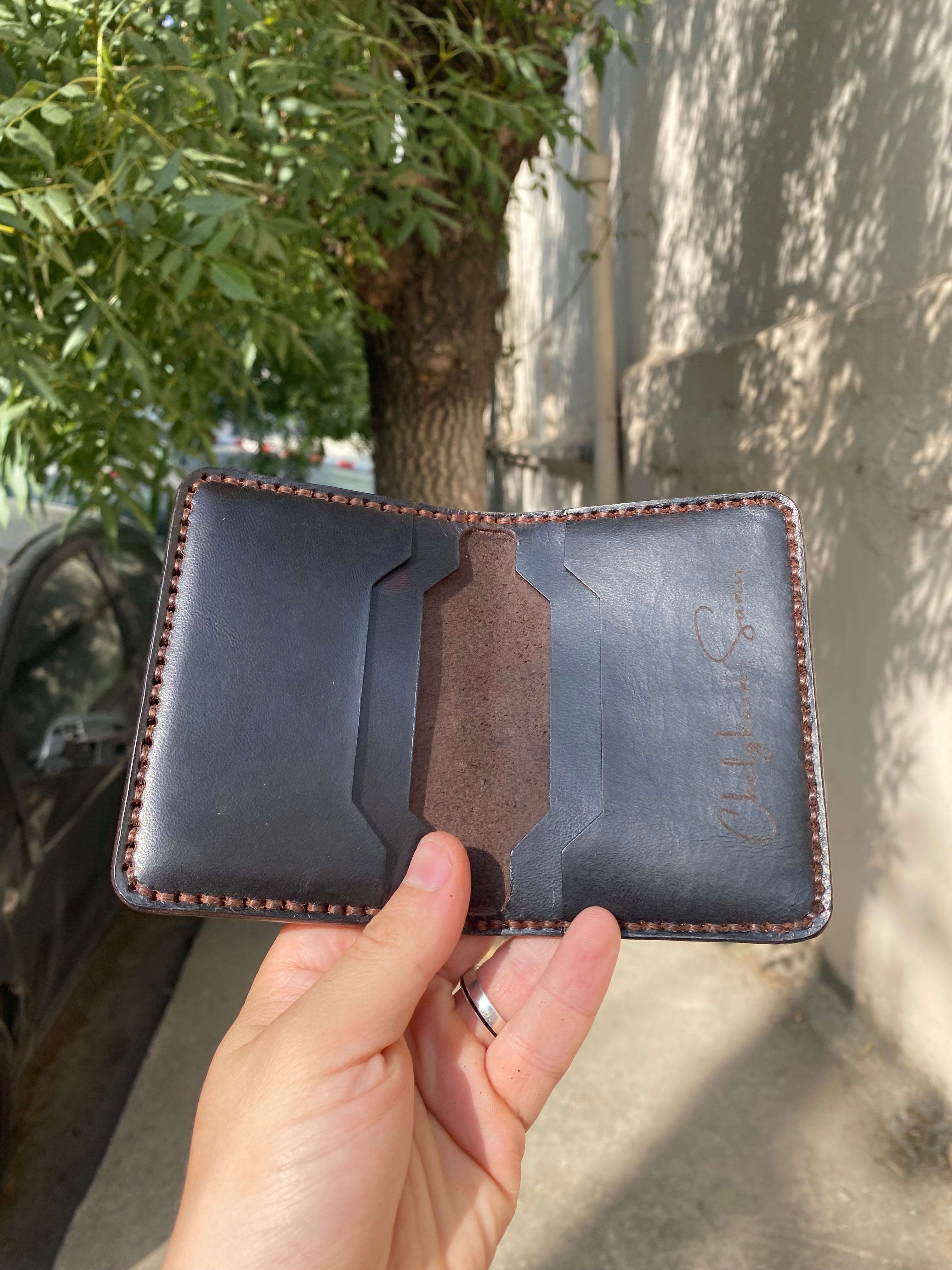 Take off card holder