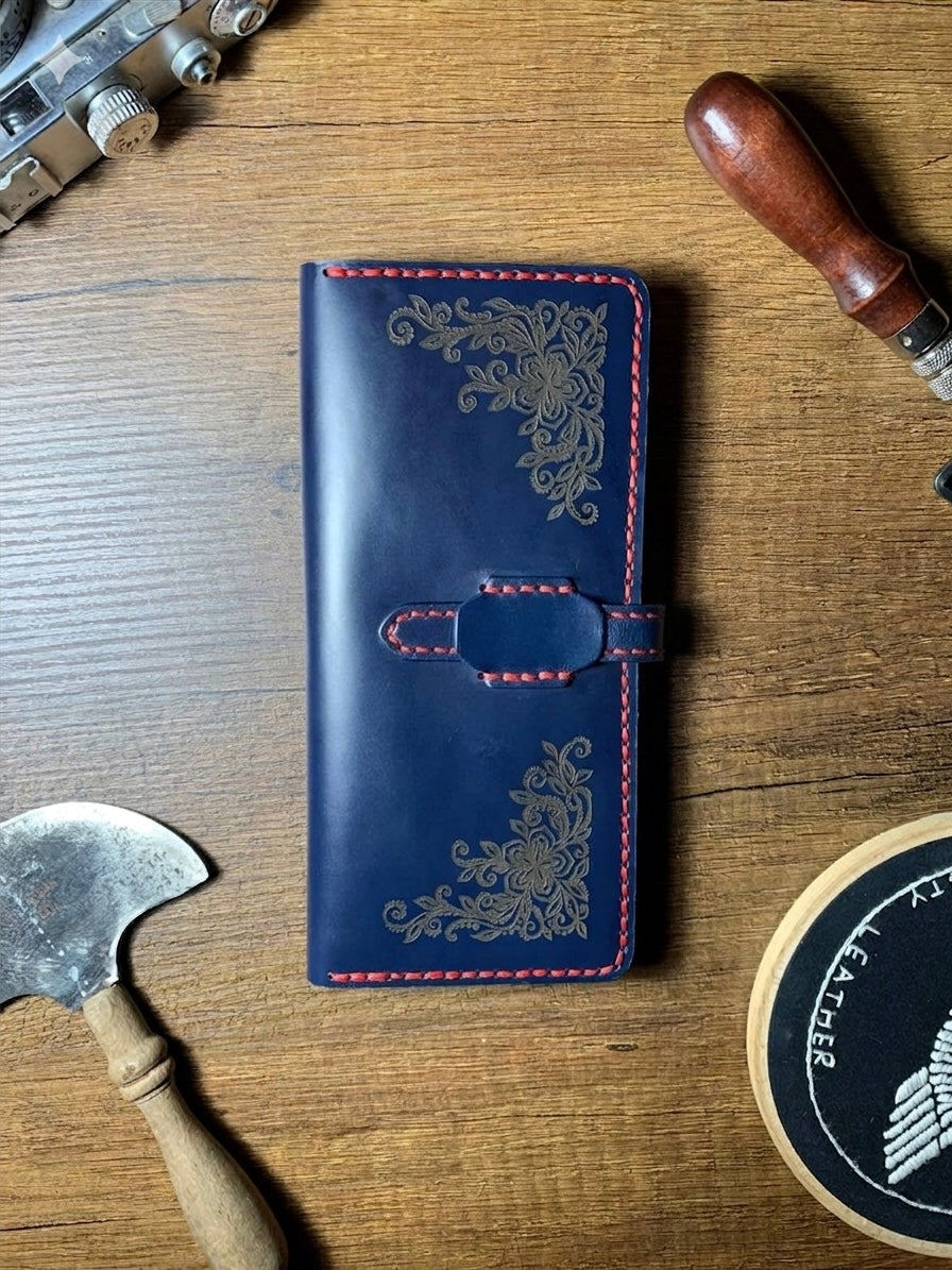 Floral long Wallet